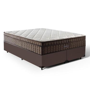Imagem de Cama Box com Colchão de Espuma D70 Pillow In Ultra Dream Anjos Queen 158cm