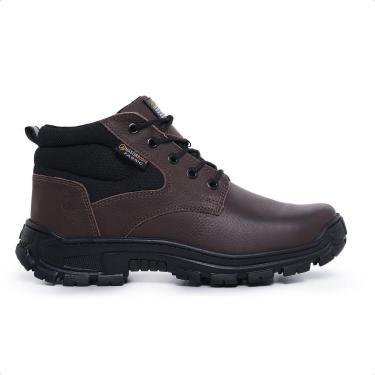 Imagem de Coturno Masculino Bota Para Trabalho Epi Com C.a Couro Legitimo-Masculino