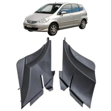 Imagem de Kit Acabamento Lateral Inferior Churrasqueira Para-brisa Fit Lxl 2004 