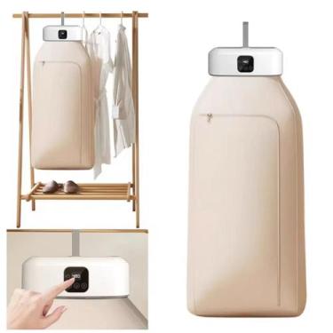 Imagem de Super Secador De Roupas Portátil Com Saco Térmico Dobrável Potente110v