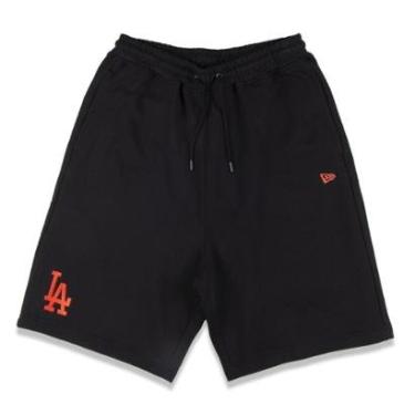 Imagem de BERMUDA NEW ERA LIFESTYLE LOS ANGELES DODGERS MLB PRETO-Masculino