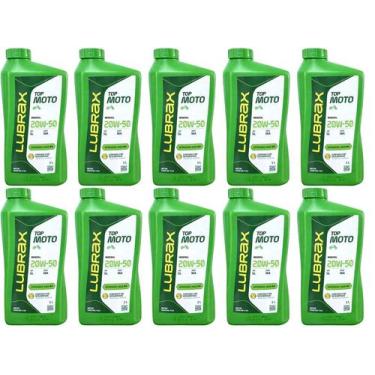 Imagem de Óleo Mineral 20w50 Moto Lubrax 4t 10 Litros