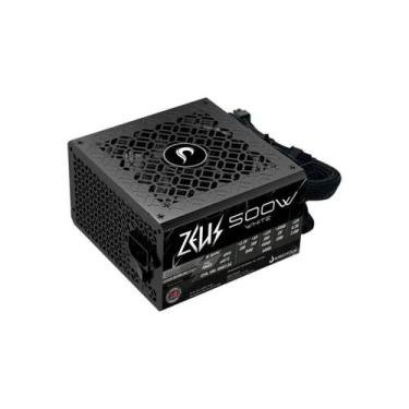 Imagem de Fonte Gamer Rise Mode Zeus 500W PFC Ativo Preto RMPSU01WT500