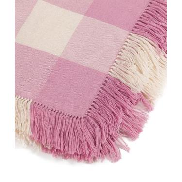 Imagem de Manta Bebê - Baby Alpaca Cru e Rosa - LA CASA ETNICA