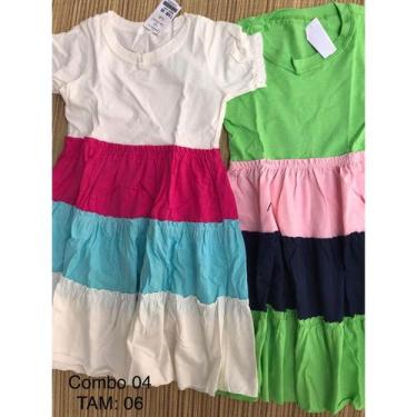 Imagem de 2 Vestidos infantil, Combo com dois vestidos tamanho 6 - - NoBrand