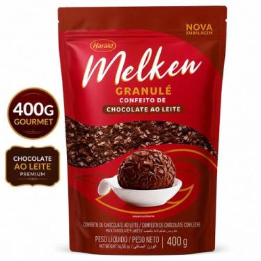 Imagem de GRANULADO HARALD MELKEN 400g GRANULÉ CHOCOLATE AO LEITE