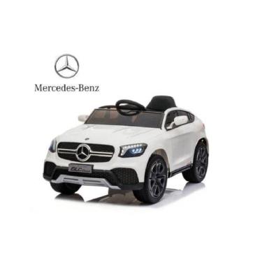 Imagem de Mini carro eletrico mercedes benz glc coupe concept 12v branco - Impor