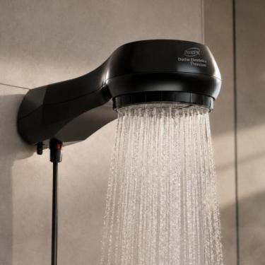Imagem de Ducha Chuveiro Elétrico Premium Preto 5500W/127V ou 7500W/220V Durín, 