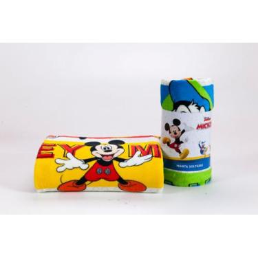 Imagem de Manta Cobertor Infantil + Porta Travesseiro - Linha Disney - Andreza E