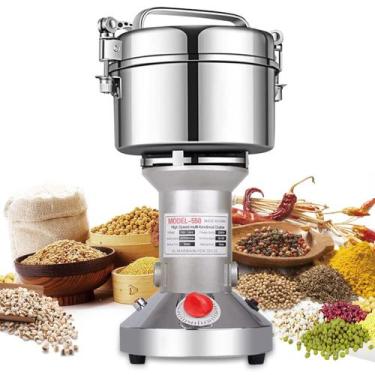 Imagem de Moedor Elétrico de Ervas LEJIEYIN 550 g 2000 W Aço Inoxidável