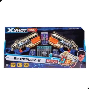 Imagem de Lançador infantil 2x reflex 6 - royale edition - X-Shot