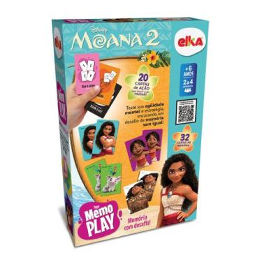 Imagem de Jogo da Memoria - Disney - Memo Play Moana 2 ELKA