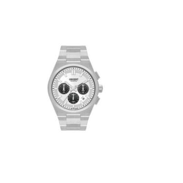 Imagem de Relógio Orient Solartech Cronómetro Aço Masculino MBSSC274 S1SX