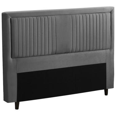 Imagem de Cabeceira para Cama Queen Size Dobuê Berlim em Tecido Velopus