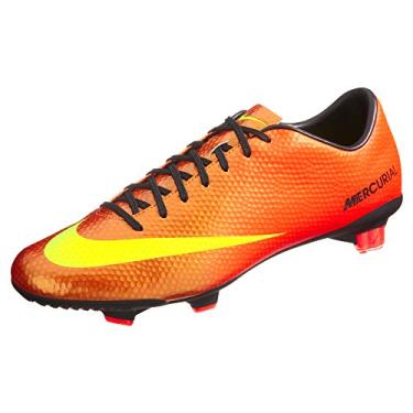 Imagem de Nike Men's Mercurial Veloce FG Sunset/Volt-Total Crimson-Black