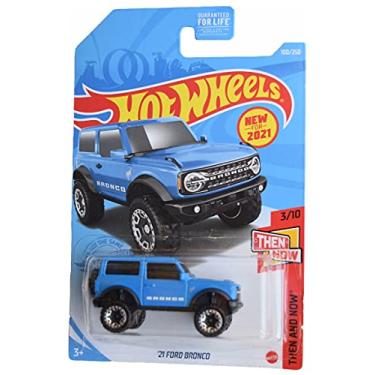 Imagem de Hot Wheels '21 Ford Bronco, [Blue] 100/250 Then and Now 3/10