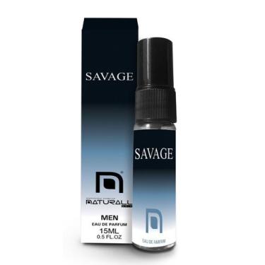 Imagem de Perfume De Bolso Masculino Savage Naturall Mix 15ml