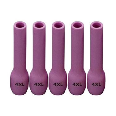 Imagem de RIVERWELD 796F75 Bocais de Alumina TIG Longos para DB SR WP 9 20 25 TIG Lanterna de Soldagem 5 peças