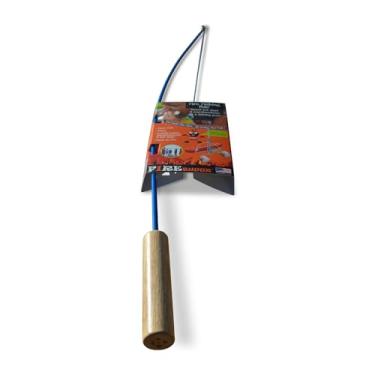 Imagem de Firebuggz Vara de pesca para fogueira de cozinha (azul); torradores engraçados de cachorro-quente e marshmallow para fogueira, 4 cores disponíveis