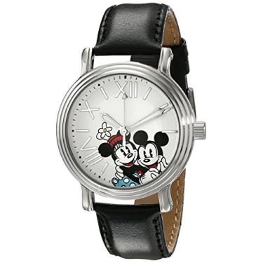 Imagem de Disney Relógio de quartzo analógico adulto Mickey Mouse, Multi, Relógio Mickey, quartzo