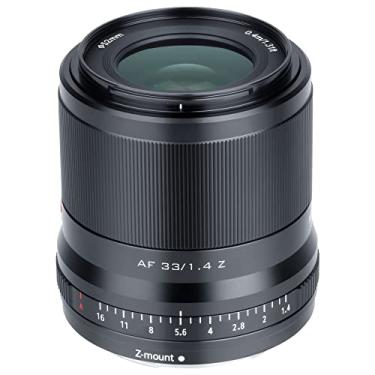 Imagem de VILTROX 33 mm F1.4 Z Mount STM foco automático grande abertura APS-C Prime lente com motor STM suporte grande angular lente Eye-AF compatível com câmera Nikon Z Mount Zfc Z5 Z50 Z6 Z6II Z7 Z7II
