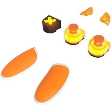 Imagem de Thrustmaster eSwap X LED Laranja Crystal Pack (Compativel com (XBOX Series X/S, PC)