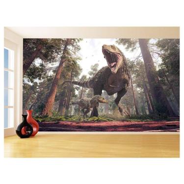 Imagem de Papel De Parede 3D Animais Dinossauro Jurassic 3,5M Anm431
