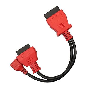 Imagem de Conector de cabo OBD2 adequado para BMW Autel MaxiSYS Pro MS908P adaptador de scanner, cabo de programação de 16 pinos, ferramenta de digitalização de conector