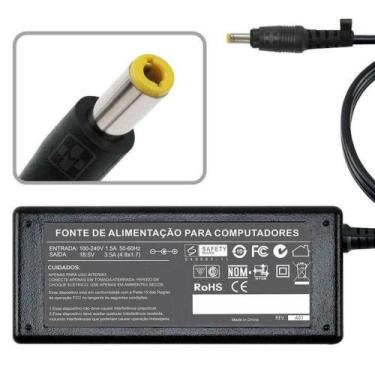 Imagem de Fonte Carregador Para Hp Compaq 18,5v 3.5a 65w 712 - Replacement