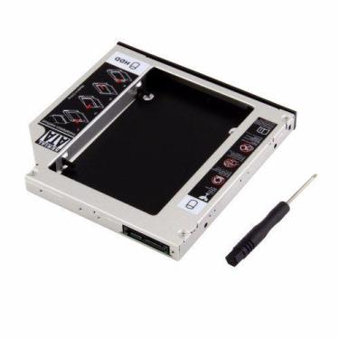 Imagem de Adaptador dvd hd Ou ssd notebook drive caddy 12,7mm sata - Second Hdd 