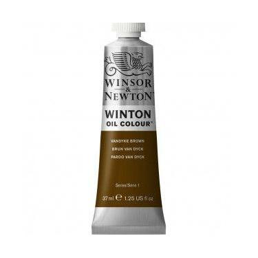 Imagem de Tinta Óleo Winsor & Newton Winton 37ml 676 Vandyke Brown - WINSOR NEWT