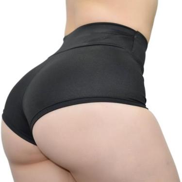 Imagem de Biquíni Short Em Cirrê Moda Praia Verão Shortinho Sunkini - Fanaticos 