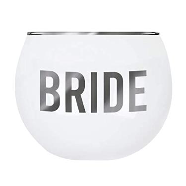 Imagem de Santa Barbara Designs Studio Wedding Collection Roly Poly Glass, 368 g, Bride