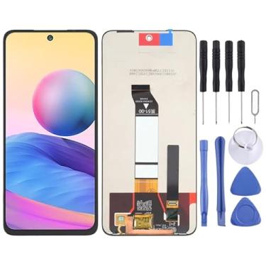 Imagem de tela Tela LCD IPS original para Xiaomi Redmi Note 10 5G / Poco M3 Pro 5G / Redmi Note 10T 5G / Redmi Note 11SE M2103K19I, M2103K19G, M2103K19C, M2103K19PG, M2103K19PI com conjunto completo de digitali