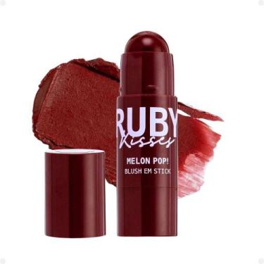 Imagem de Blush em Stick Ruby Kisses Melon Pop! 03 Terracotta Pop Mbs03b - KISS 