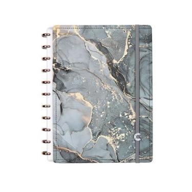 Imagem de Caderno Inteligente Ônyx Tamanho Grande de Disco 80 Folhas Offset 90