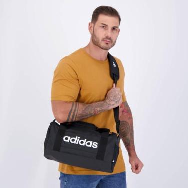 Imagem de Mala Adidas Duffel Linear PP Preta, Único