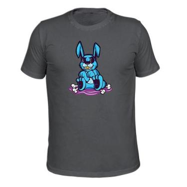 Imagem de Camiseta Plus Size T-Shirt Malha 30.1 Estampada Coelho - Surprass, Gra