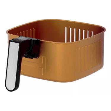 Imagem de Cesto Fritadeira Air Fry Fryer BFR51 5,5L Antiaderente Gold - Britânia