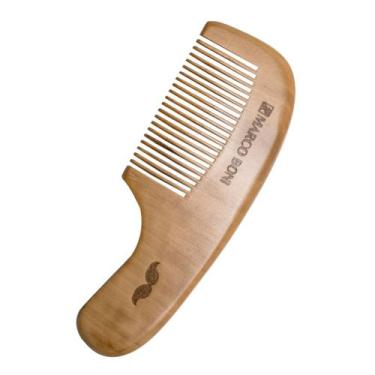 Imagem de Pente De Barba, Cabelo e Bigode - Antiestático e Compacto - Marco Boni