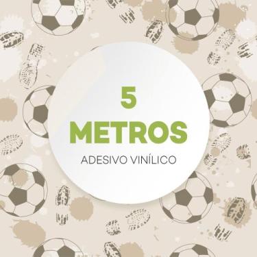 Imagem de Papel De Parede Adesivo Bola Futebol Esporte Quarto - Criptonita, 5M