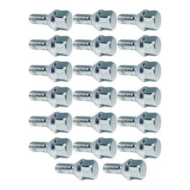 Imagem de Jogo 20 Parafuso Cromados Roda Gm Omega Zafira Vectra Cd - Itap