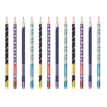 Imagem de Lápis Preto Grafite HB Com Borracha Leo&Leo Estampado Divertido Decora