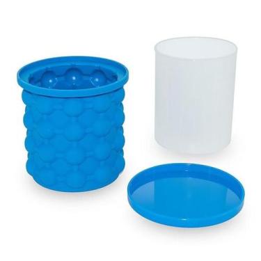 Imagem de Mini Balde Forma de Gelo em Silicone Ice Genie 13cm x 12cm - BCS