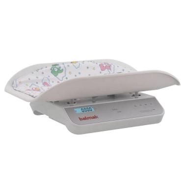 Imagem de Balança Antropométrica Balmak ELP25B Baby Care Até 25 Kg/10g Para Pesar Medir Bebês Com Capa