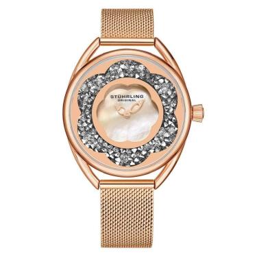 Imagem de Relógio Feminino Stuhrling Lily 995M Quartzo 38mm, Ouro Rosa