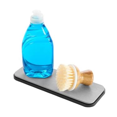 Imagem de madesmart Bandeja de pia - granito, coleção de pedras de secagem, base antiderrapante