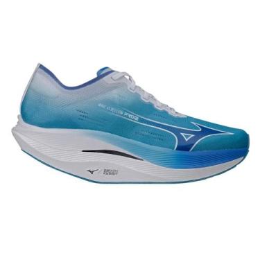 Imagem de Tênis Mizuno Wave Rebellion Pro 2 Feminino, Azul, 37