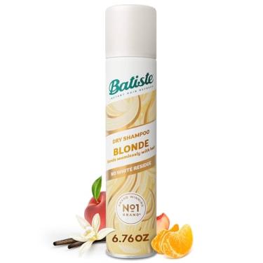 Imagem de Shampoo a seco Batiste Blonde para cabelos loiros e claros 200ml Remove Oleosidade