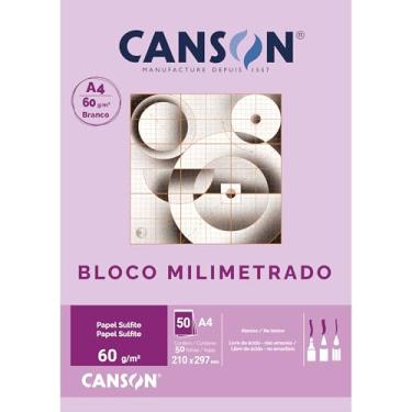 Imagem de CANSON Tecnica, Papel Milimetrado em Bloco, Tamanho A4